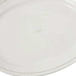 Icons ovalt fat 29x42 cm vit/beige