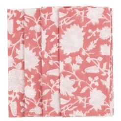 Indian Rose servetter 50x50 cm 4-pack lantana rose