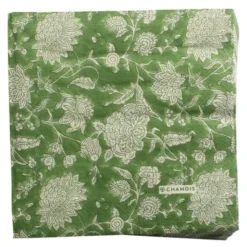 Indian Rose servett 40x40 cm 50-pack grön