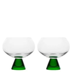 Indy Glas 2-pack 24 cl Grön