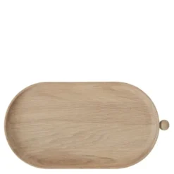 Inka träbricka 34x18 cm ek