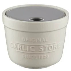 Innovative Kitchen vitlöksgömma med rivlock creme