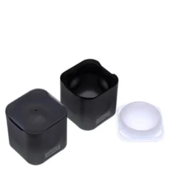 Isform Kulor med lock 2-pack Ø6cm Svart