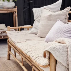 Ivenne sittdyna / madrass 180x70 cm ockra