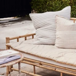 Ivenne sittdyna / madrass 180x70 cm ockra