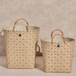Ivy & Rose medium korg med handtag 30x27 cm pale grey