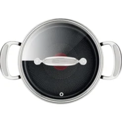 Jamie Oliver Gryta Tefal Cook's Classic Hard Anodized 24 cm med lock 5,2 L