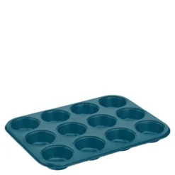 Jamie Oliver Tefal Bakeware muffinsform för 12 muffins blå