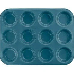 Jamie Oliver Tefal Bakeware muffinsform för 12 muffins blå