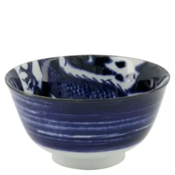 Japonism dragon skål small tayo 12,7 cm blue