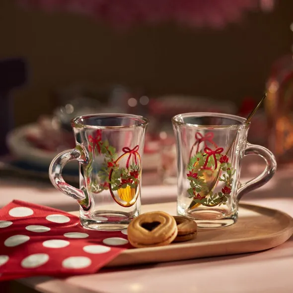 Jul hot drink glas 2025 23 cl 2-pack