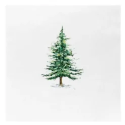 Julservett julgran 33x33 cm