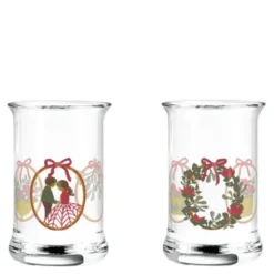 Jul snapsglas 2025 3 cl 2-pack
