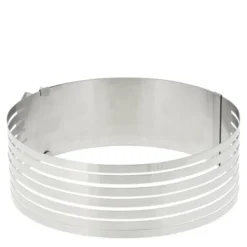 Justerbar tårtdelare 24-30x8 cm stål