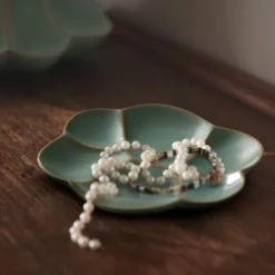 Kantarel fat litet 14 cm blå