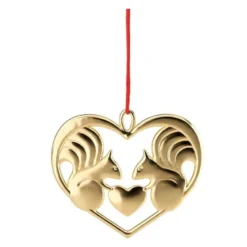 Karen Blixen ornament 6 cm Nuts About You guld