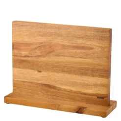 Kaya XL knivställ 34x26 cm magnet på båda sidor Akacia