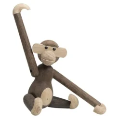 Kay Bojesen Apa liten 20 cm Rökt ek
