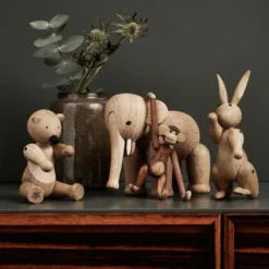 Kay Bojesen Apa mini 9,5 cm Teak/Limba