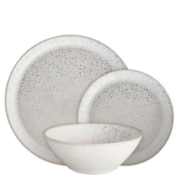 Kiln servis startset 12 delar beige/vit