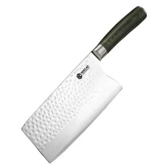Kinesisk kockkniv 18 cm damaskus