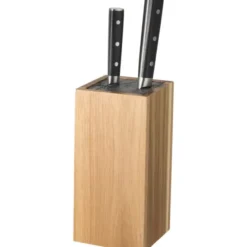 Kini knivblock 23 cm akacia