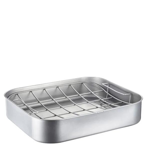 Kitchen Essentials ribbform med galler 8 L silver