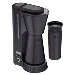 KitchenMinis kaffebryggare med termosmugg svart