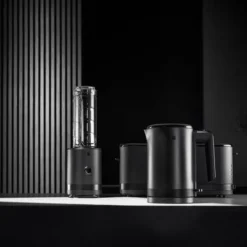 KitchenMinis vattenkokare 0,8 L svart 1800W