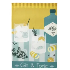 Kökshandduk 50x75 cm Gin & Tonic