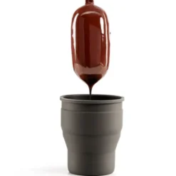 Klassisk glassform 4-pack brun