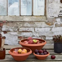 Knabstrup Degskål 5 L Terracotta