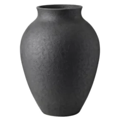 Knabstrup Vas 27 cm Svart