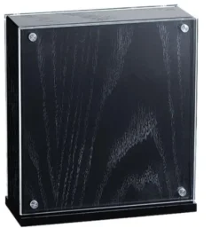 Knivblock 26x24x10 cm Svart