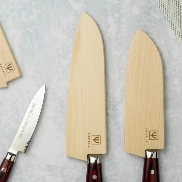 Knivskydd i Lönn för Kiritsuke 20 cm