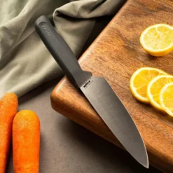 Kockkniv 15 cm grå