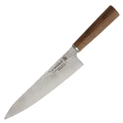 Kockkniv 20 cm valnöt