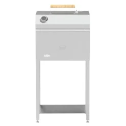 Kolgrill utekök 90x50x50 cm rostfritt stål
