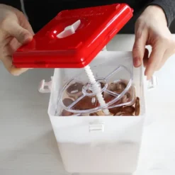 Konserveringspress 1,5 L vit/röd