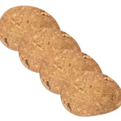 Kork underlägg 4-pack organisk