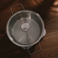 Kroma Bark kastrull 2,8 L polerat stål