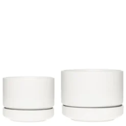 Kruka SN 19 cm matt vit