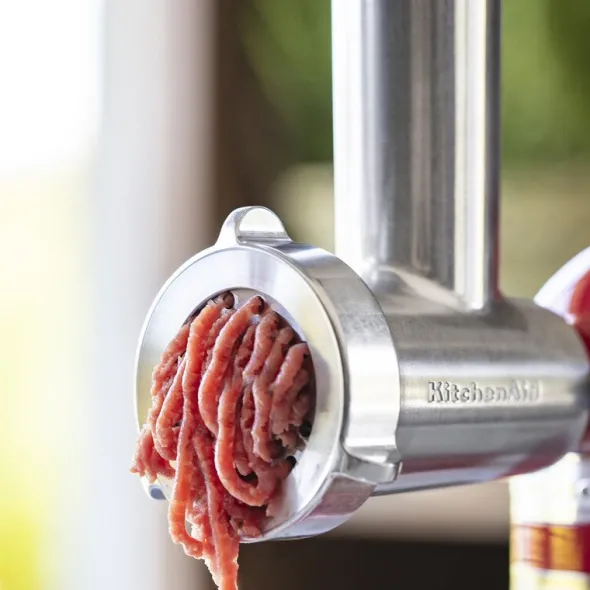 Köttkvarn i Metall