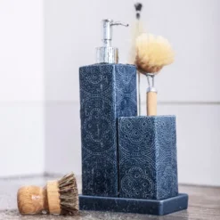 Kub Orient tvålpump 21 cm midnattsblå