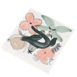 Kukkamaa servett 33x33 cm 20-pack grön