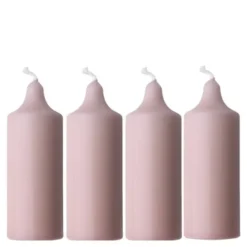Kupé 11 cm 4-pack dimrosa