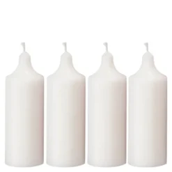 Kupé 11 cm 4-pack vit odoppad