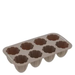 Kupol form till 8 skumbollar silikon latte