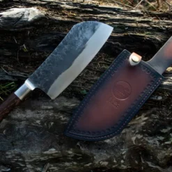 Kuro Mori med Saia/fodral 19,5 cm Rostfri