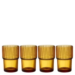 Kusintha kaffeglas 38 cl 4-pack amber